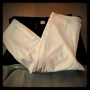 Set of 2 faded glory cropped leggings